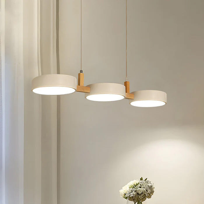 Noordse Flush Plafondlamp Met Meerdere Koppen Voor Keukens En Eetkamers