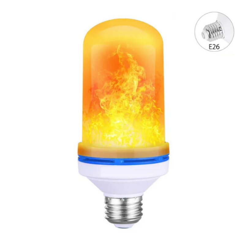 FlameGlow LED Lamp – Flikkerend Vlam Effect voor een Warme en Gezellige Sfeer