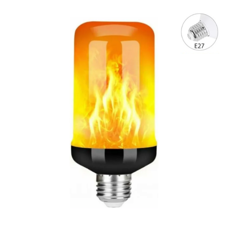 FlameGlow LED Lamp – Flikkerend Vlam Effect voor een Warme en Gezellige Sfeer