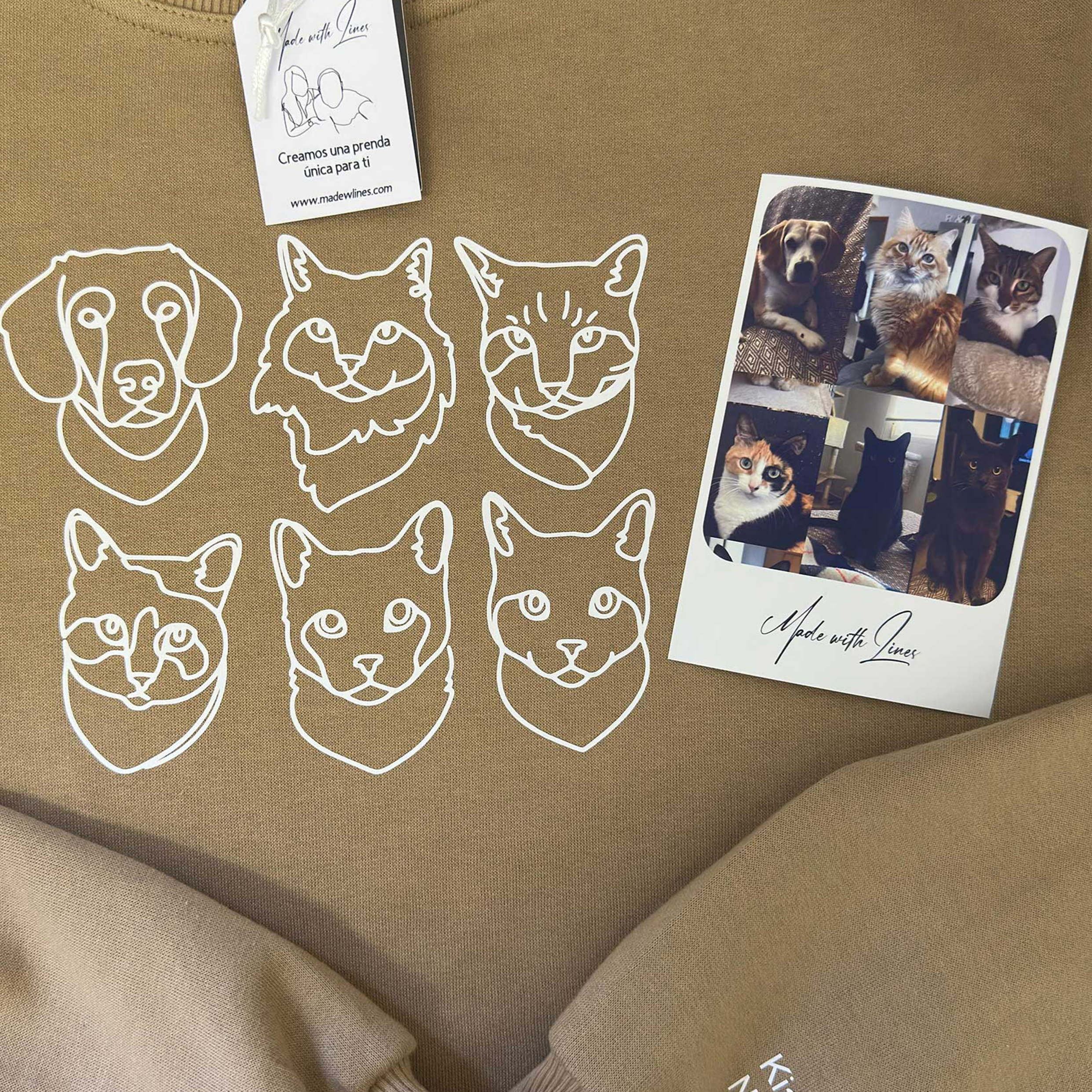 PawsySweater | Gepersonaliseerde hoodie met je viervoeter