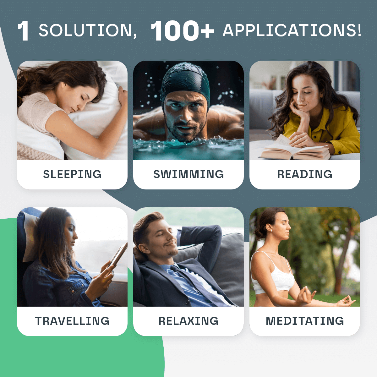 SlumberNest Oordopjes voor Slaap voor Comfort de Hele Nacht 33 dB Geluiddemping