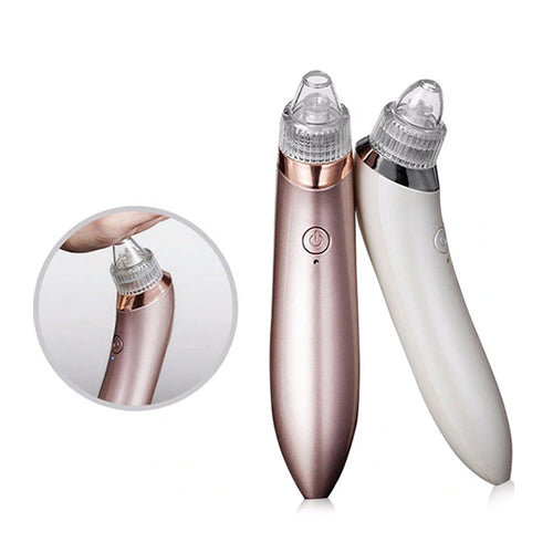 LuxeGlow Elite Blackhead Verwijderapparaat | Oplaadbare 4-in-1 oplossing voor een heldere, stralende huid