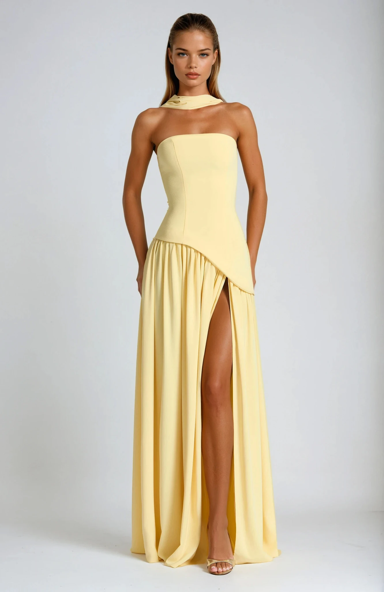 Tessa Luxe Maxikleed | Casual, strapless elegantie voor elke gelegenheid