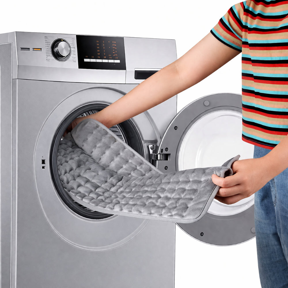 Elektrisch Warmtekussen voor Nek en Rug – Verstelbare Verwarming voor Extra Comfort