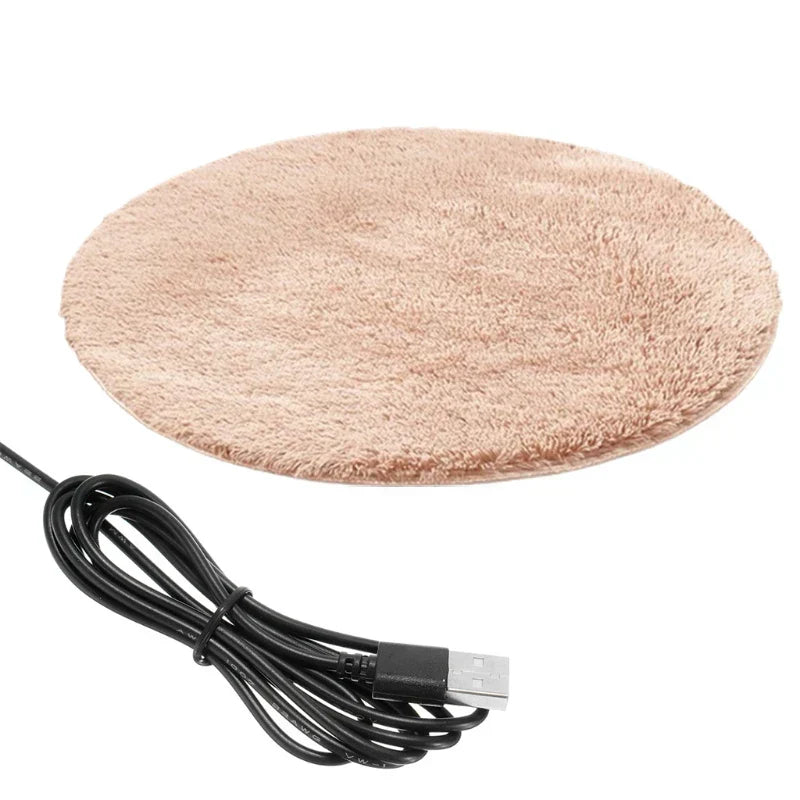 WarmNest Verwarmingskussen voor katten en kleine honden – Zacht, Veilig en USB-aangedreven
