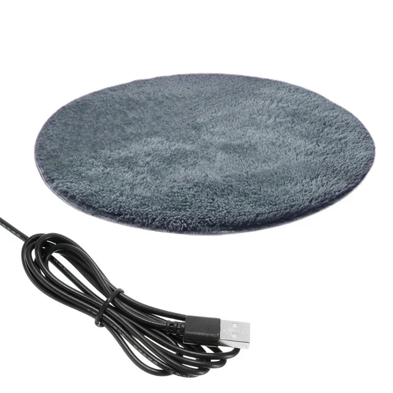 WarmNest Verwarmingskussen voor katten en kleine honden – Zacht, Veilig en USB-aangedreven