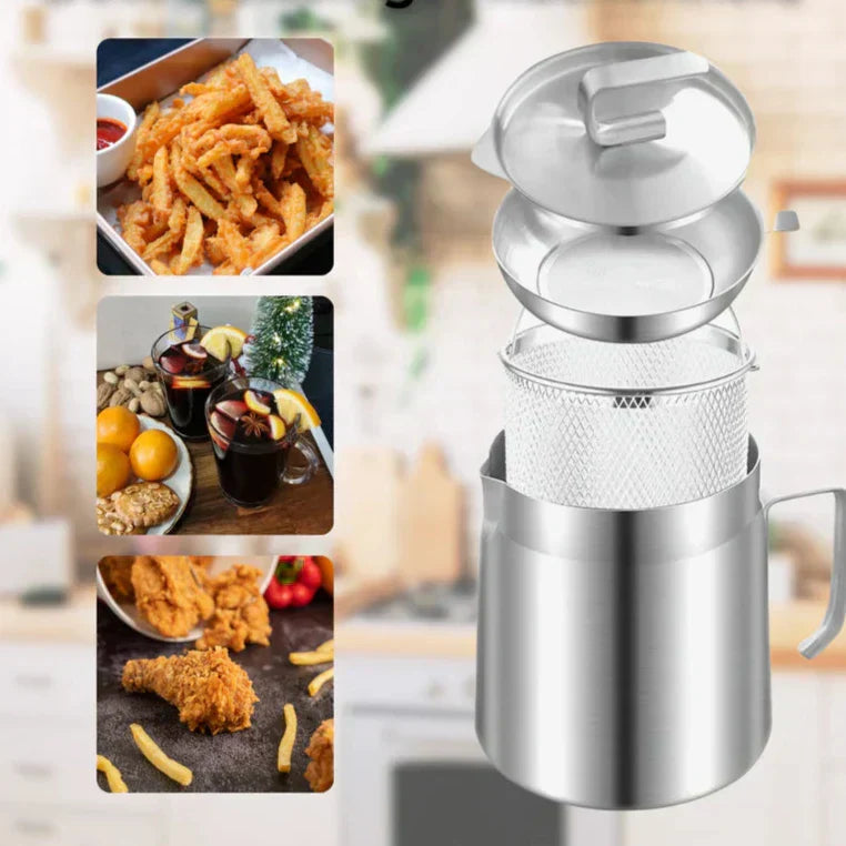 Compacte Ronde Fritteuse – SnackMaster Pro