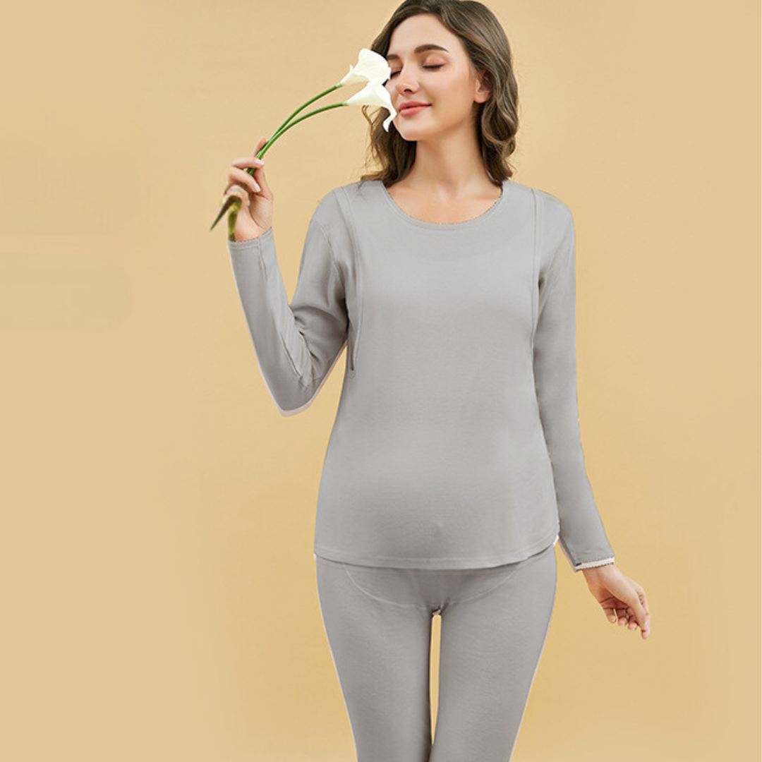 Zwangerschaps Pyjama Comfortabel voor Vrouwen