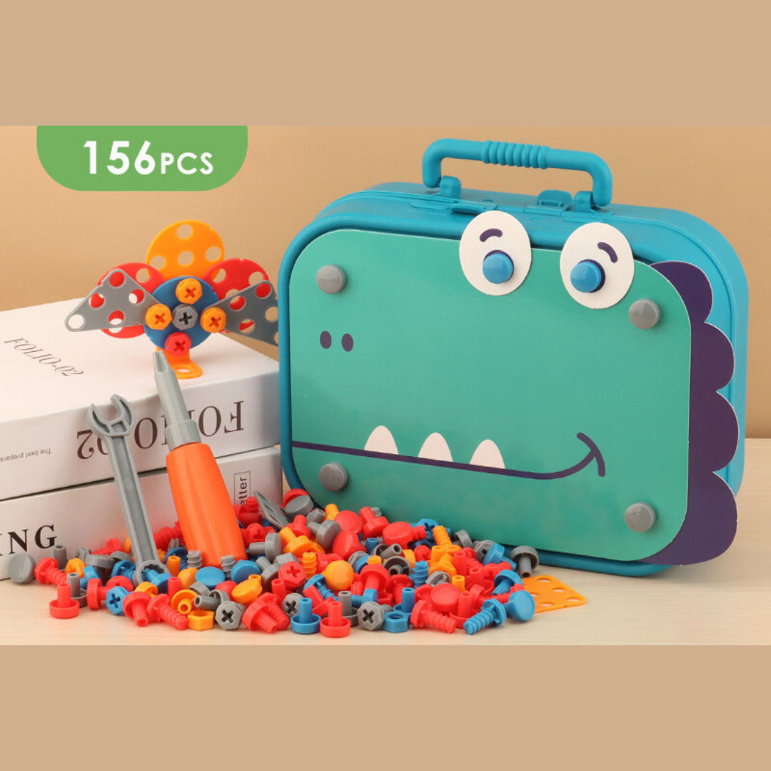 Montessori 3D-gereedschapskist Voor Kinderen