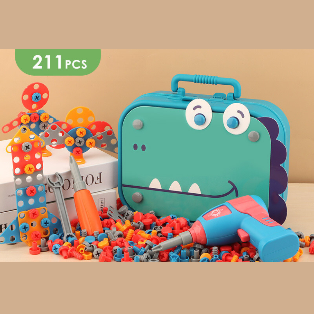 Montessori 3D-gereedschapskist Voor Kinderen