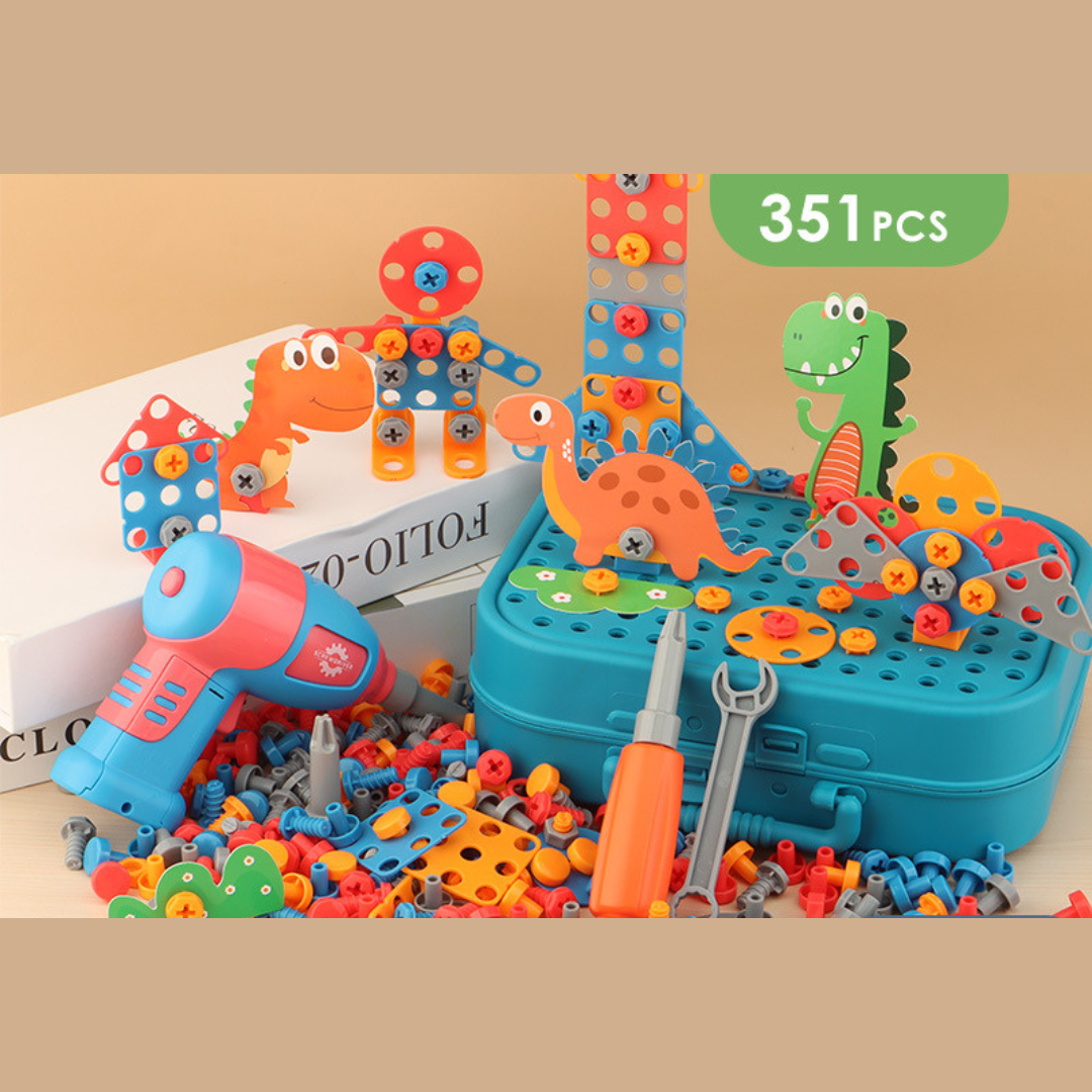 Montessori 3D-gereedschapskist Voor Kinderen