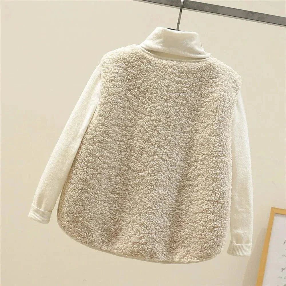 Mouwloos Vest met Knopen voor Dames | Ideaal voor Laagjes in de Herfst en Winter