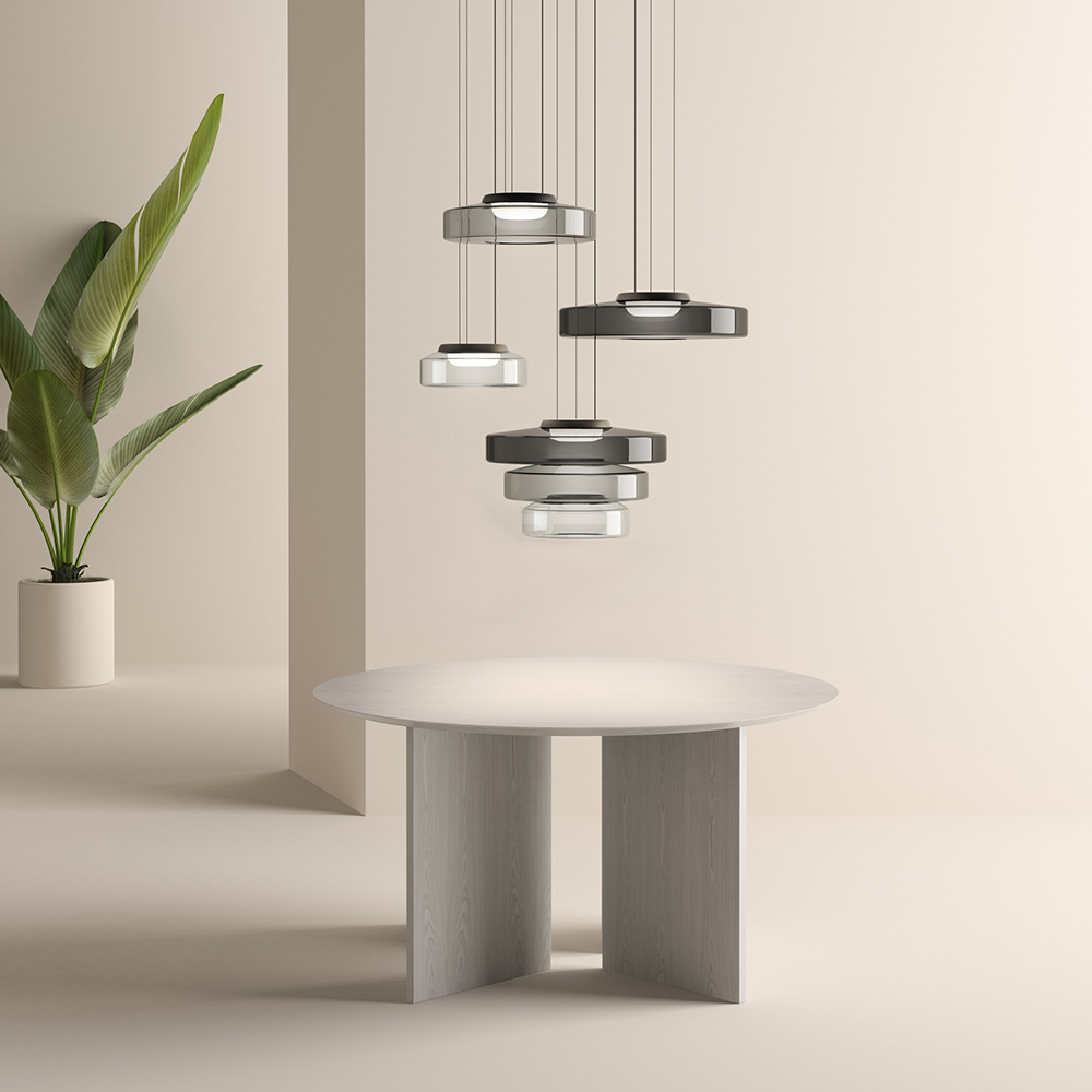 Glazen Hanglamp In Bauhaus Stijl