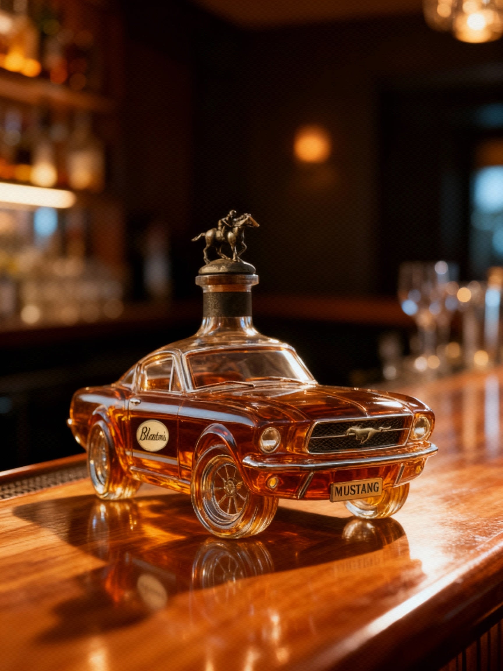 BowLift | Mustang Auto-vormige Whiskey Dekanter