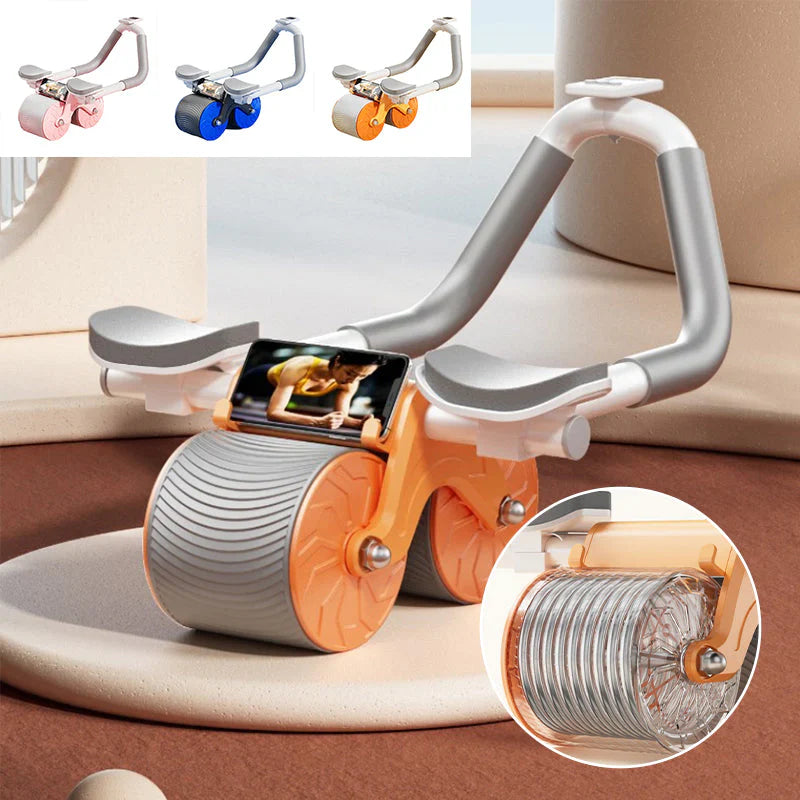 LuxuraFit Abdominal Rolwiel met Armsteun | Versterk je core met comfort en stabiliteit
