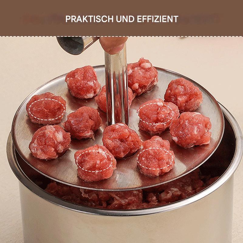 Vleesballetjes | Gelijke grootte | RVS Keukenhulp | FlavoForm