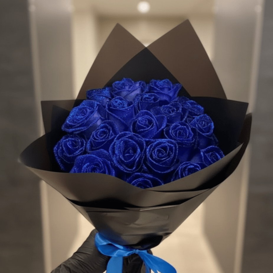 AMORÉVIA Altijd Bloei – Kunstmatige Glittersroos Voor Romantiek En Woondecoratie