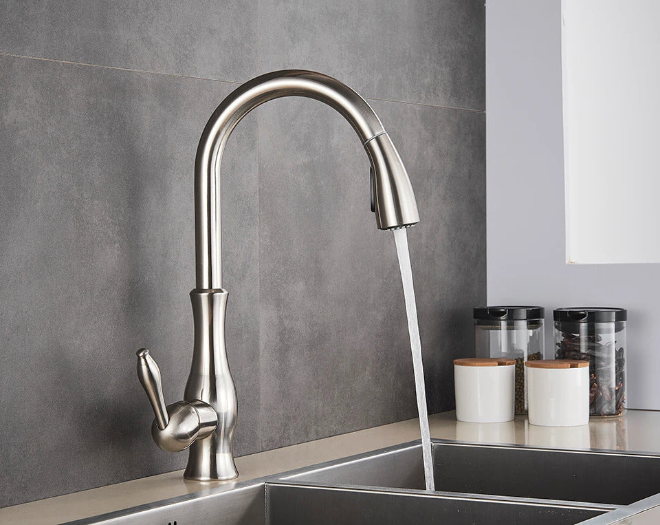 SinkFlow Uittrekbare Keukenkranen voor Moderne Keukens