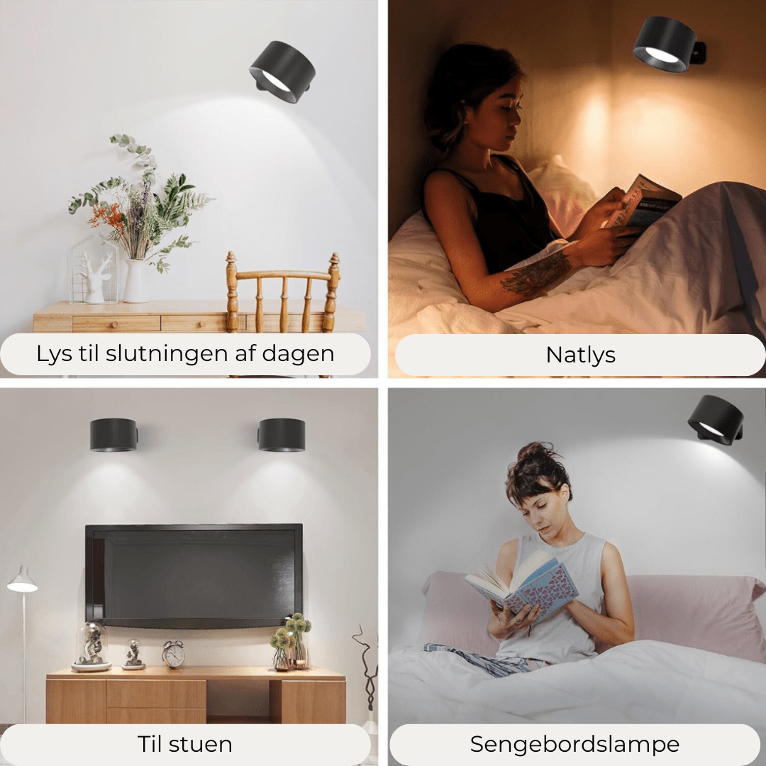 Flexilight Draadloze Wandlamp Touch 360 Rotatie