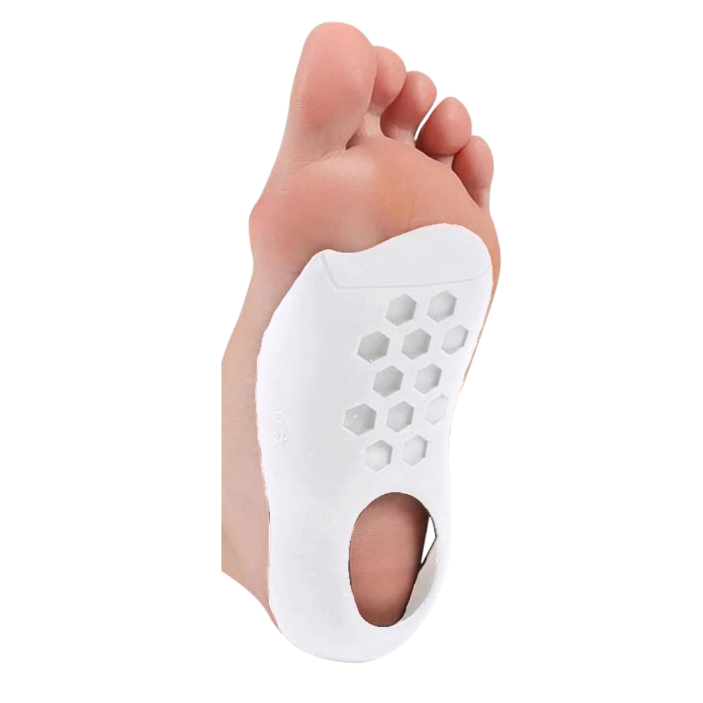 Orthopedische inlegzolen voor platte voeten