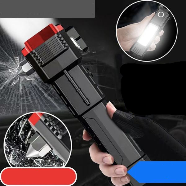 LuxeBeam Oplaadbare Multifunctionele Zaklamp | 4-in-1 noodverlichting voor elke situatie