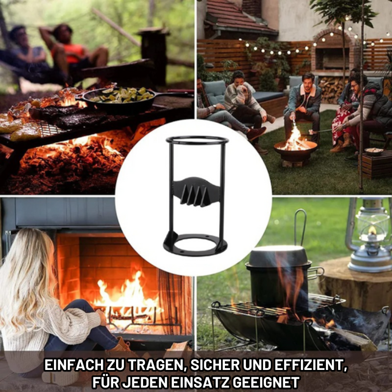 ElysianCraft Luxe Houtsplijter | Draagbare gietijzeren houtsplijter voor moeiteloze en efficiënte houtbewerking