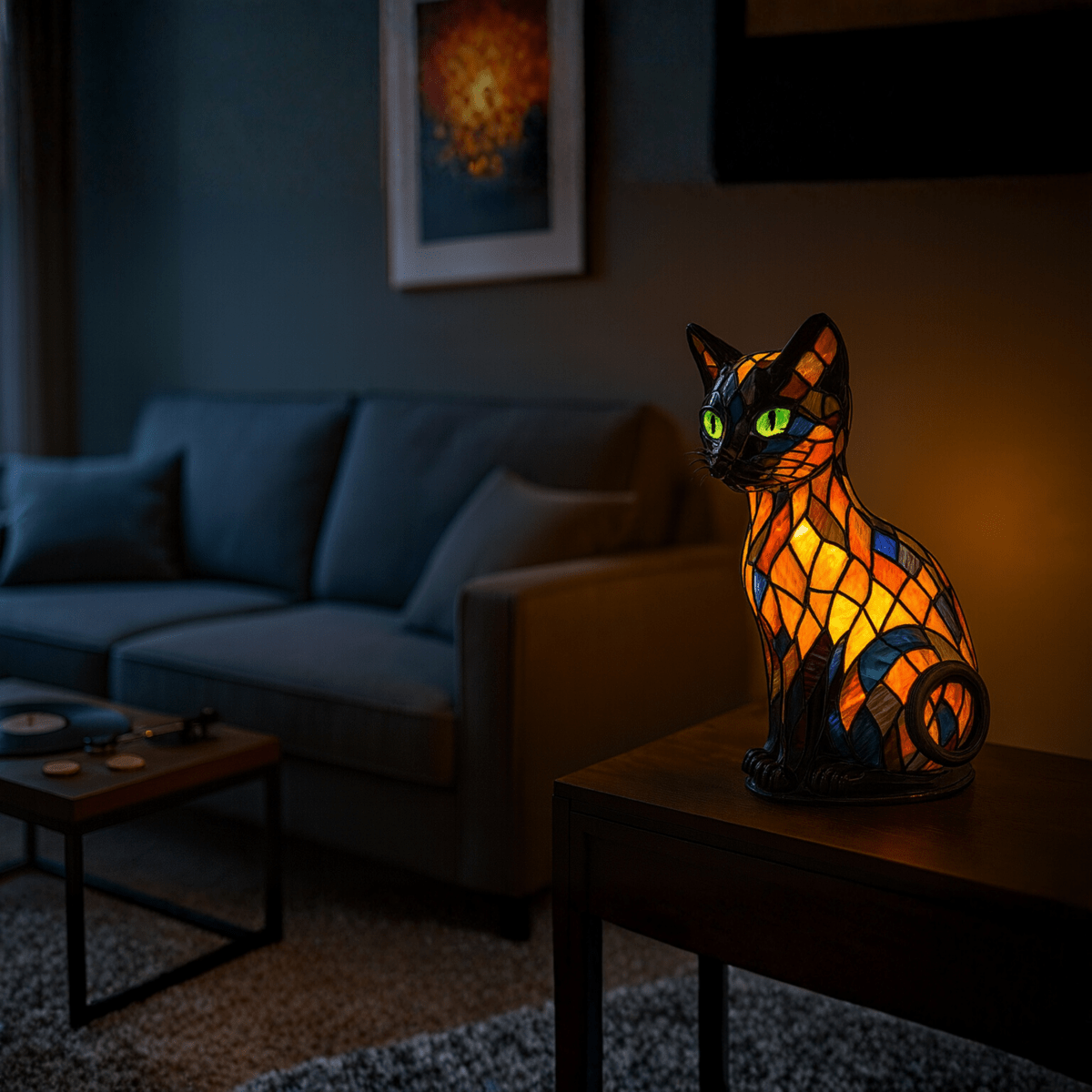 FELILUX – Speelse LED-katten-nachtlamp met zacht ambiance-licht