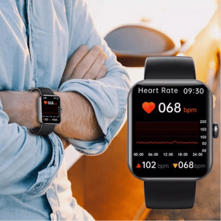 Glucosehorloge – Gezondheidsuur – Pijnloze bloedsuikermeting & vitale functies in realtime