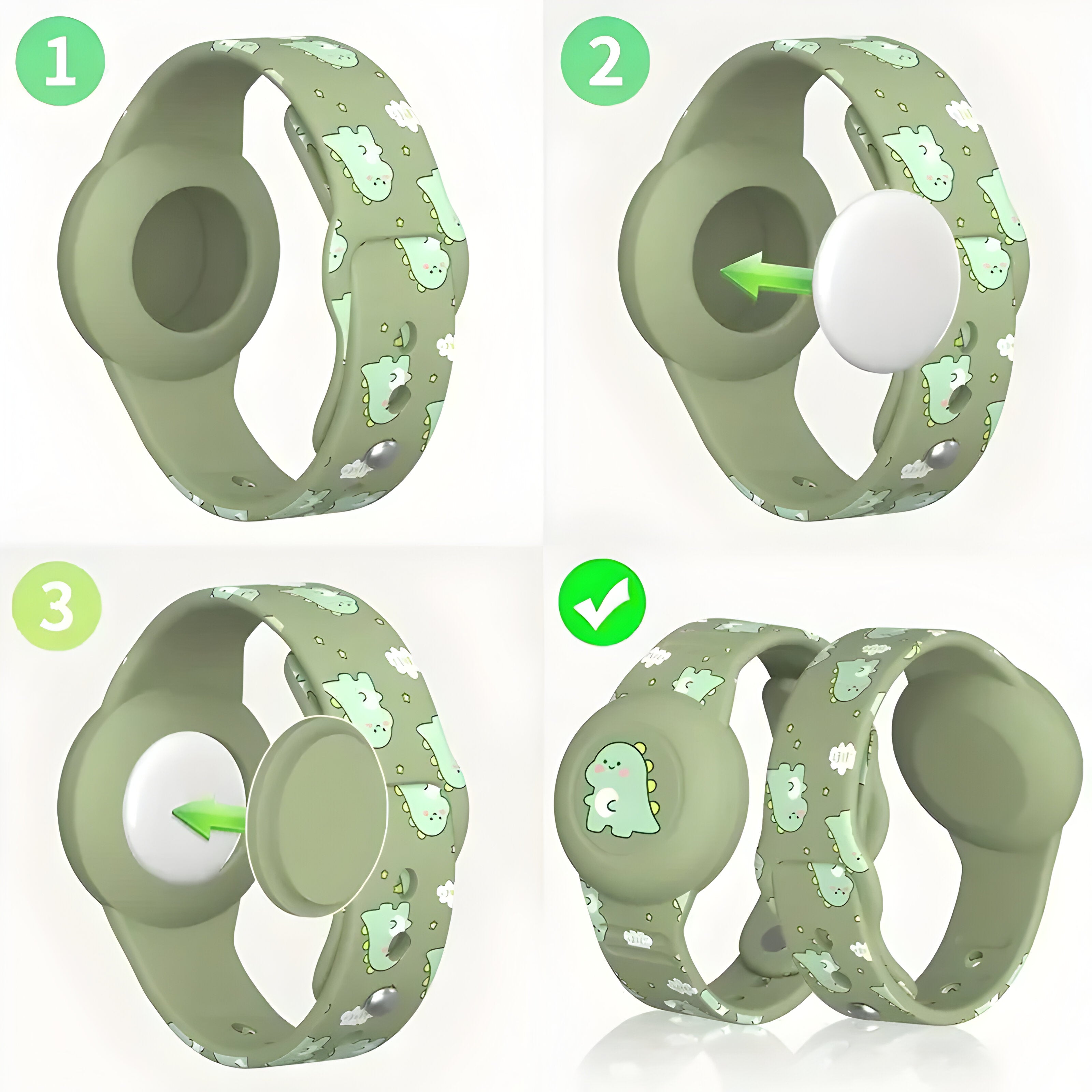 GPS | Kinderarmband | Locatietracking | Verstelbaar Silikonarmband | KidLoca