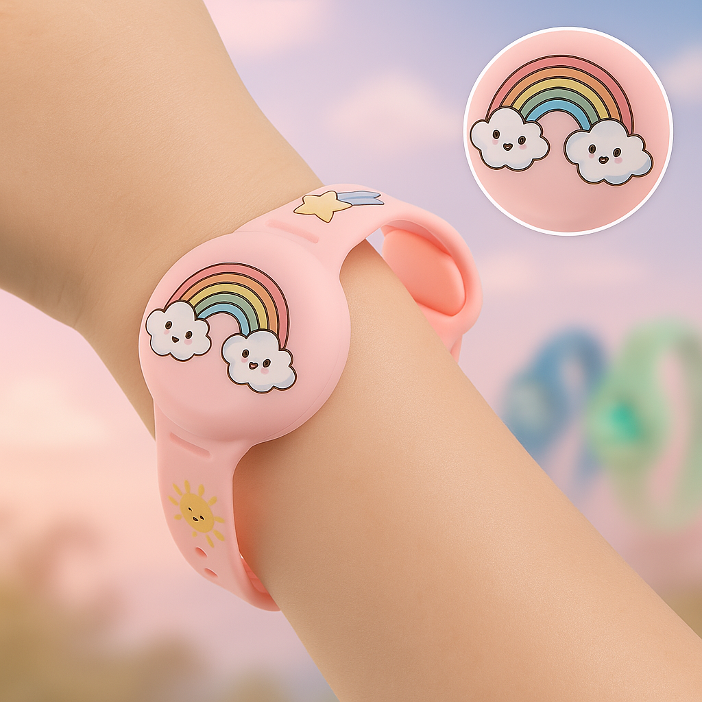 GPS | Kinderarmband | Locatietracking | Verstelbaar Silikonarmband | KidLoca
