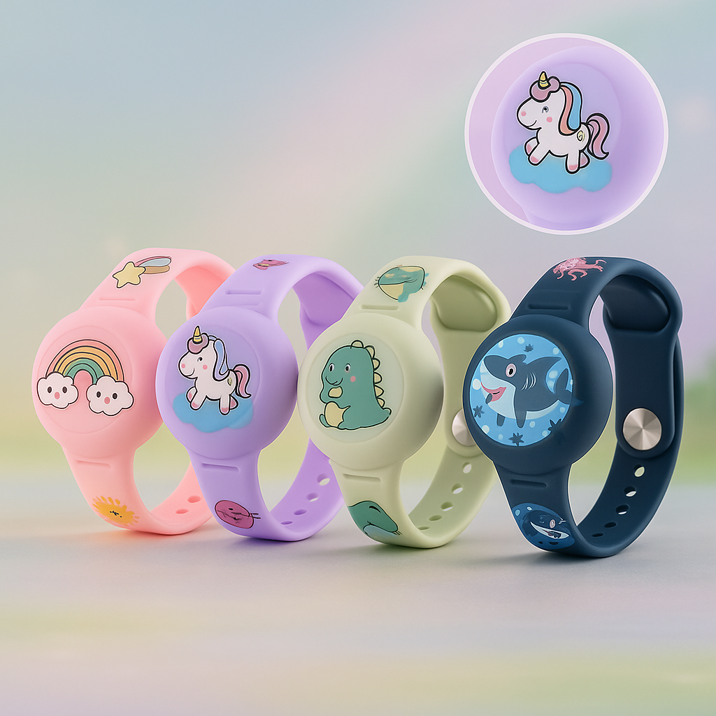 GPS | Kinderarmband | Locatietracking | Verstelbaar Silikonarmband | KidLoca