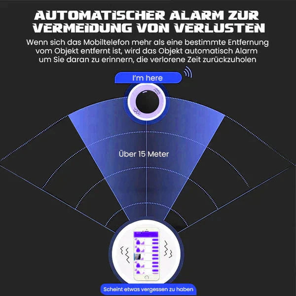 Magnetische GPS-tracker Real-time locatie Lange batterijduur