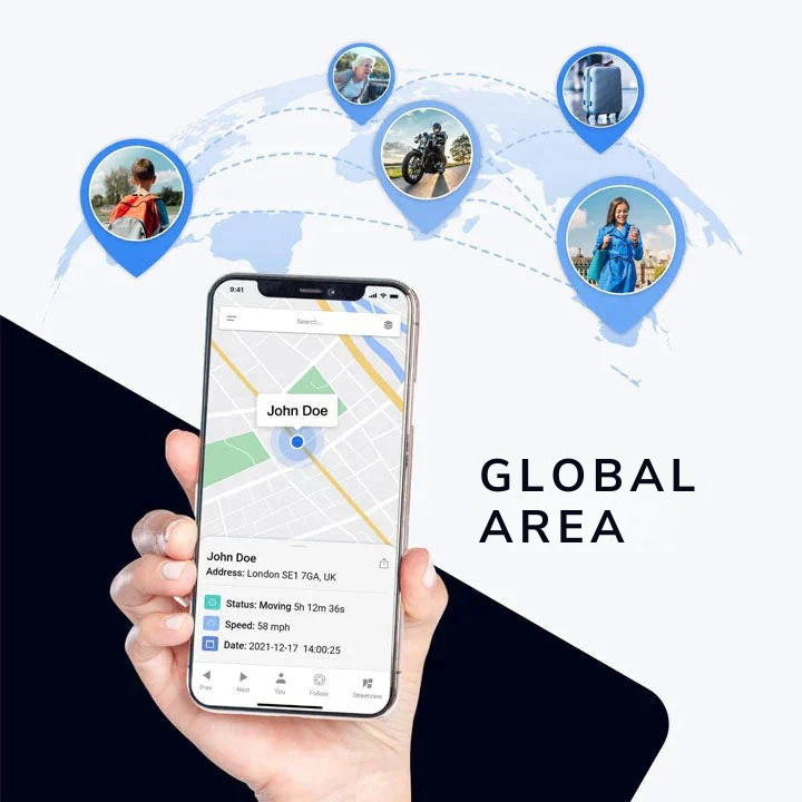 GPS Tracker | Magnetische Bevestiging | Echt-time Locatie via App | SafeTrack
