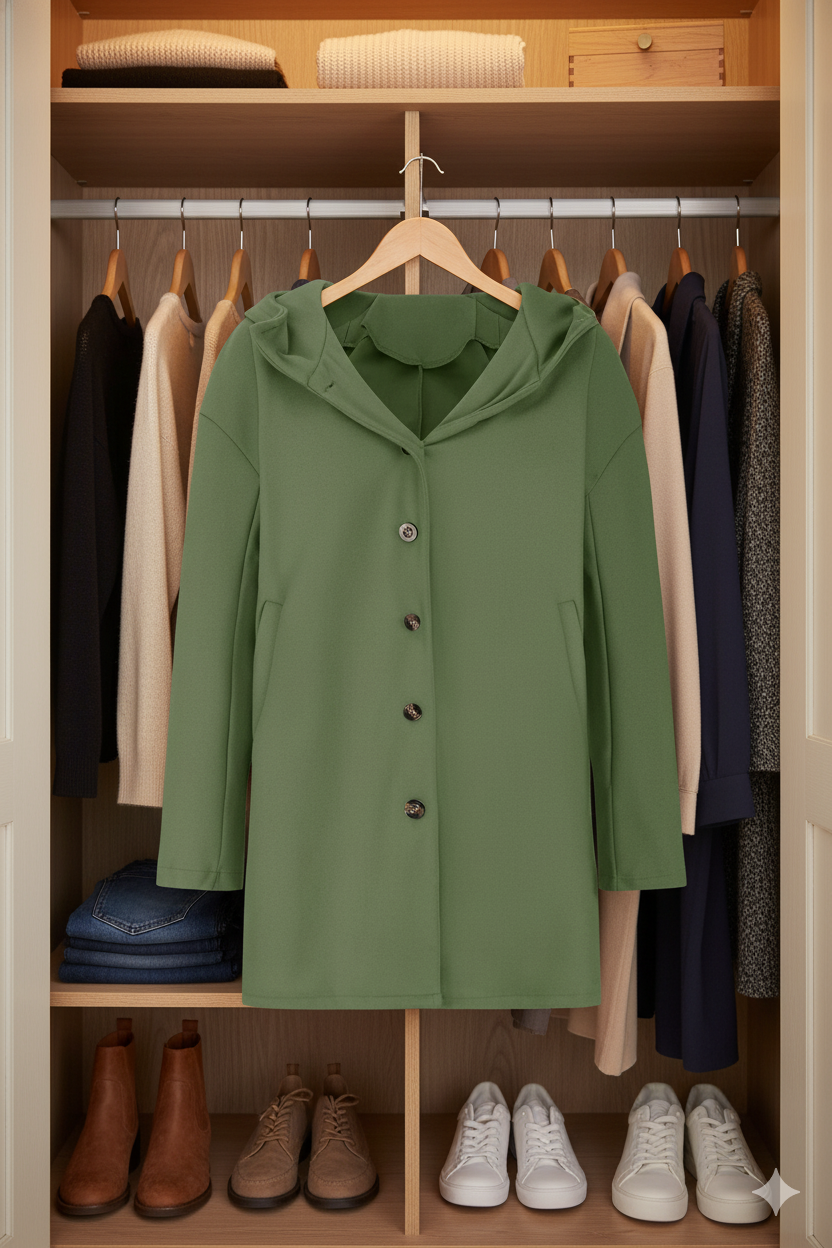 Drune Amsterdam | Elegante Modemantel voor Dames (nieuwste collectie)
