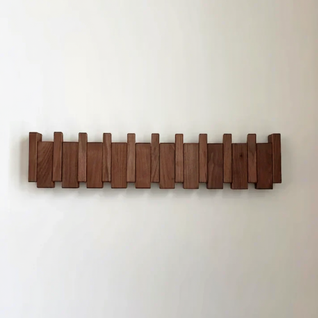 Piano Kleshenger HarmonyCoat – Creatieve Kapstok van Hout voor Hal en Entree