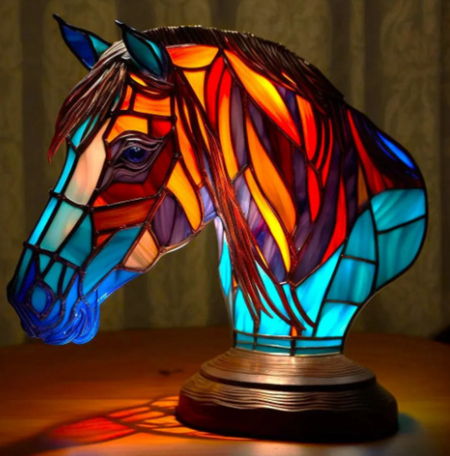 GlassGlow Dimbare LED-designlamp met Artistieke Afwerking