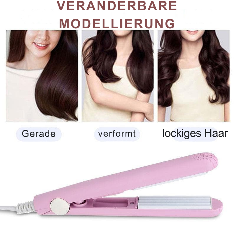 Steilijzer | 2 in 1 Stylingapparaat | Keramische zachte warmte | StylePocket