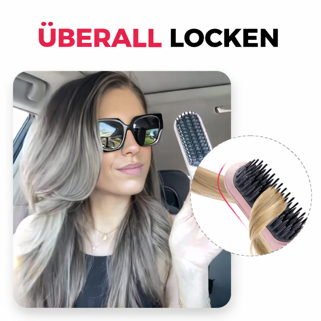 Gelaatsijzer | Draadloze Styler | Snelle Styling & Glanzend Haar | IonFlex Styler