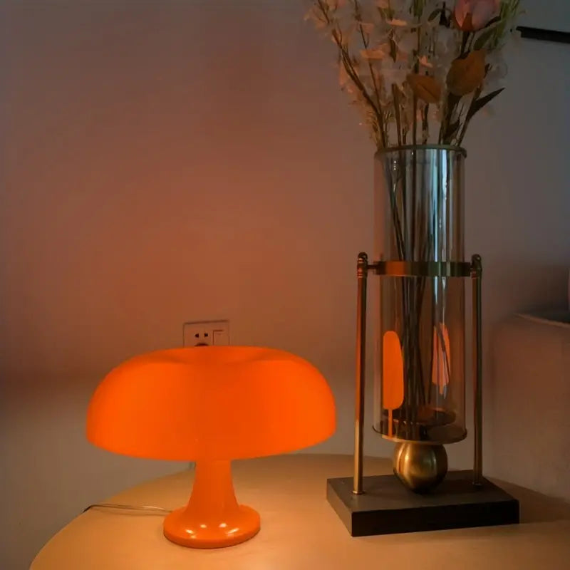 GlowSphere | Draagbare & Luxe Paddenstoel Tafellamp