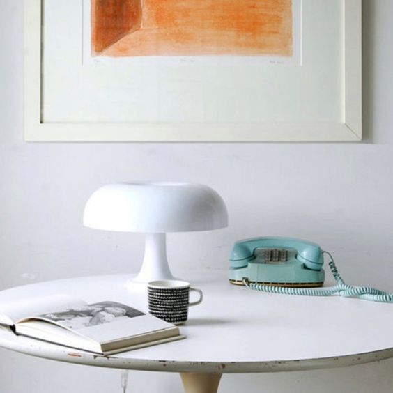 GlowSphere | Draagbare & Luxe Paddenstoel Tafellamp