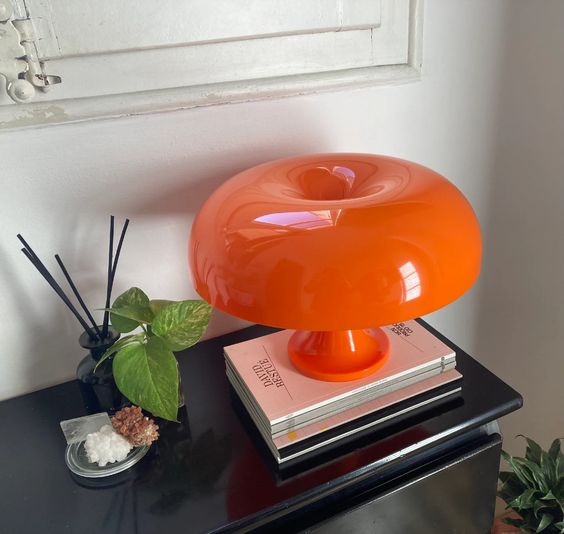 GlowSphere | Draagbare & Luxe Paddenstoel Tafellamp