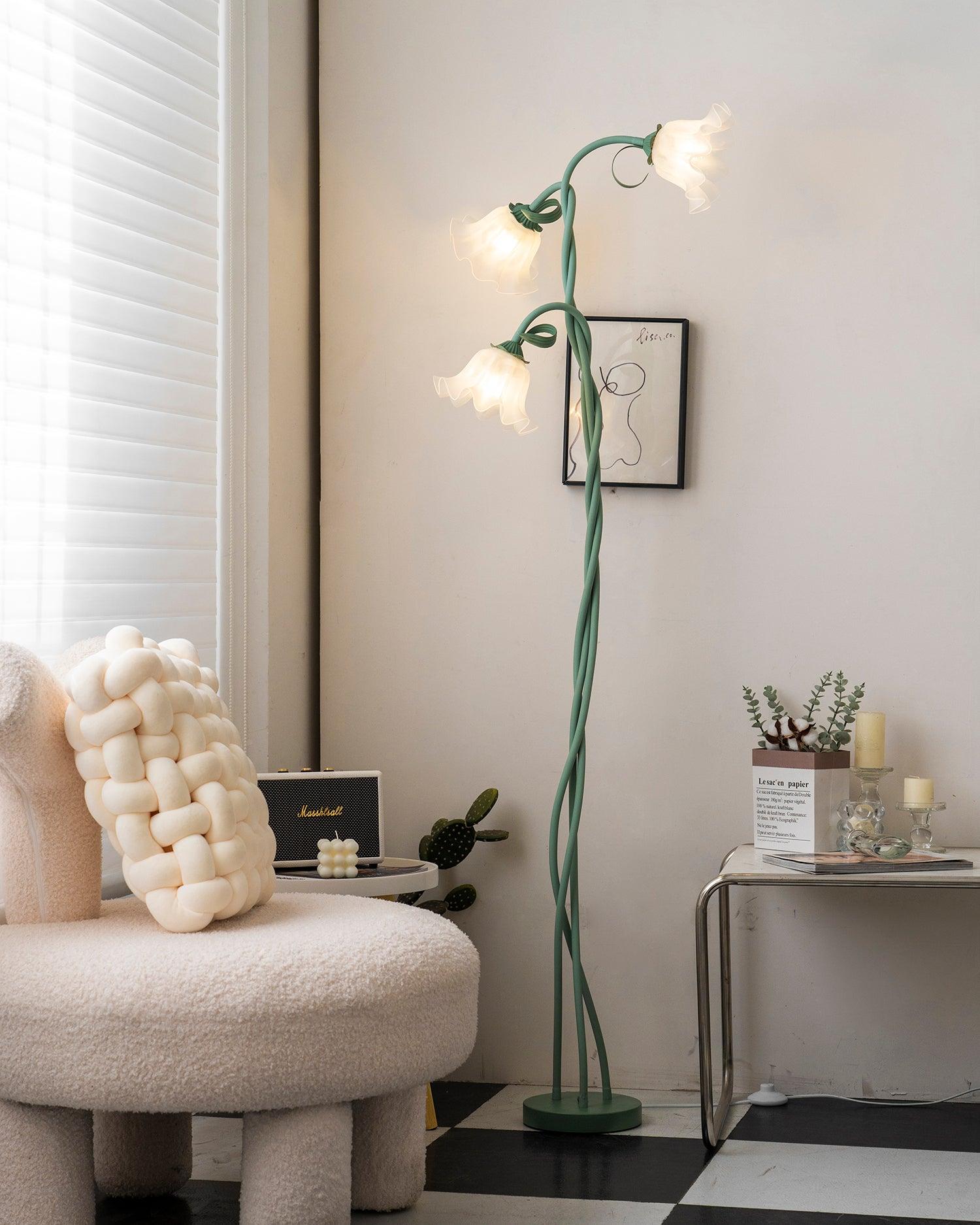 Calla Bloemen vloerlamp