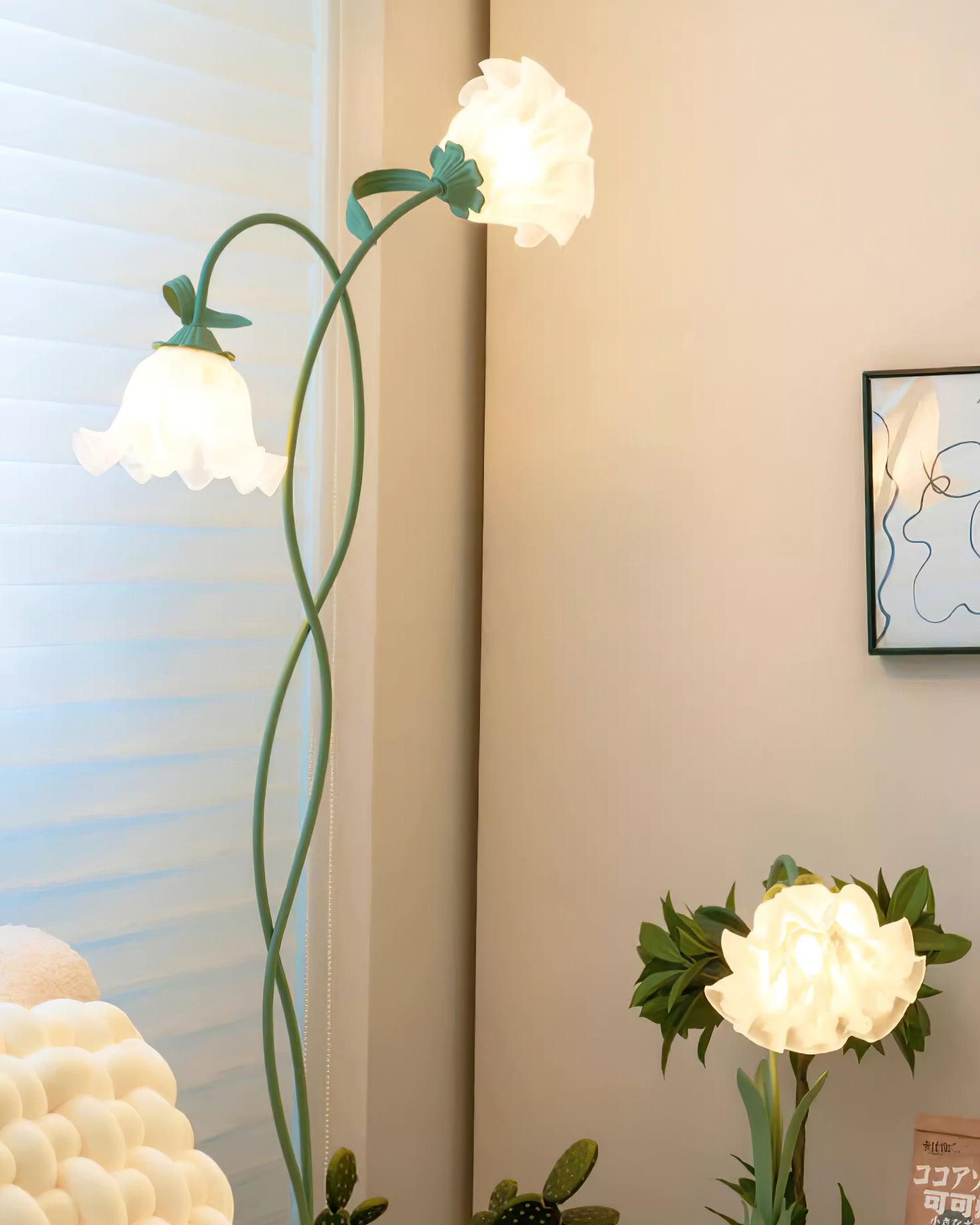 Calla Bloemen vloerlamp