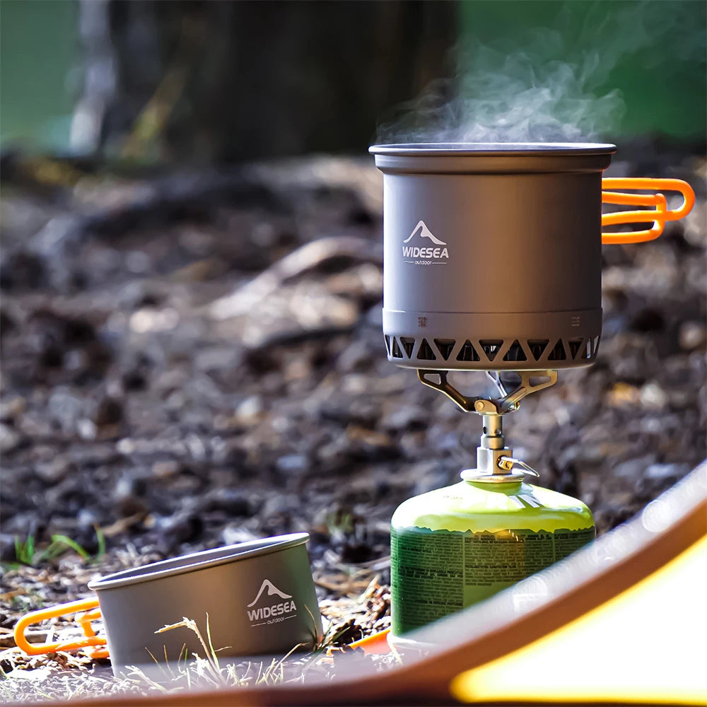 Opvouwbare Camping Kookset – Zelfvoorzienend Koken bij Nood