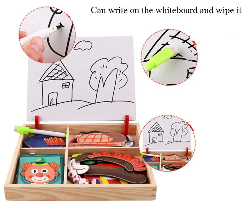 Creatieve Magnetische Puzzels voor 3D Avonturen