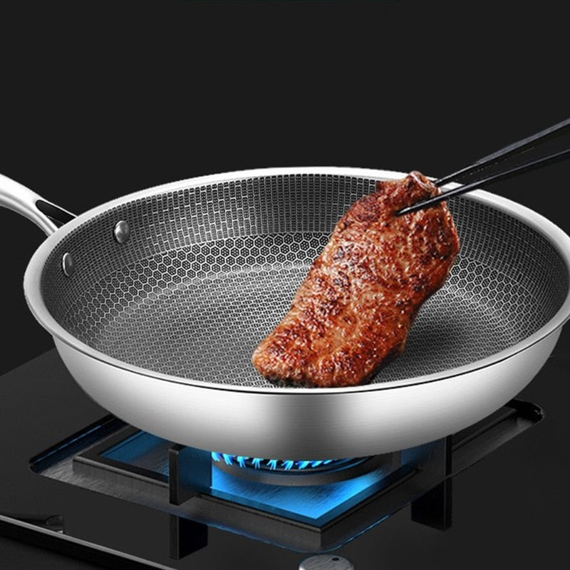 Premium Antiaanbak Koekenpan - SteelChef