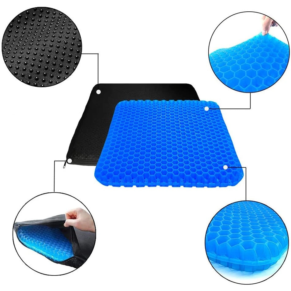LuxuraGel Ergonomisch Honingraat Kussen | Ultieme ondersteuning voor een comfortabele nachtrust