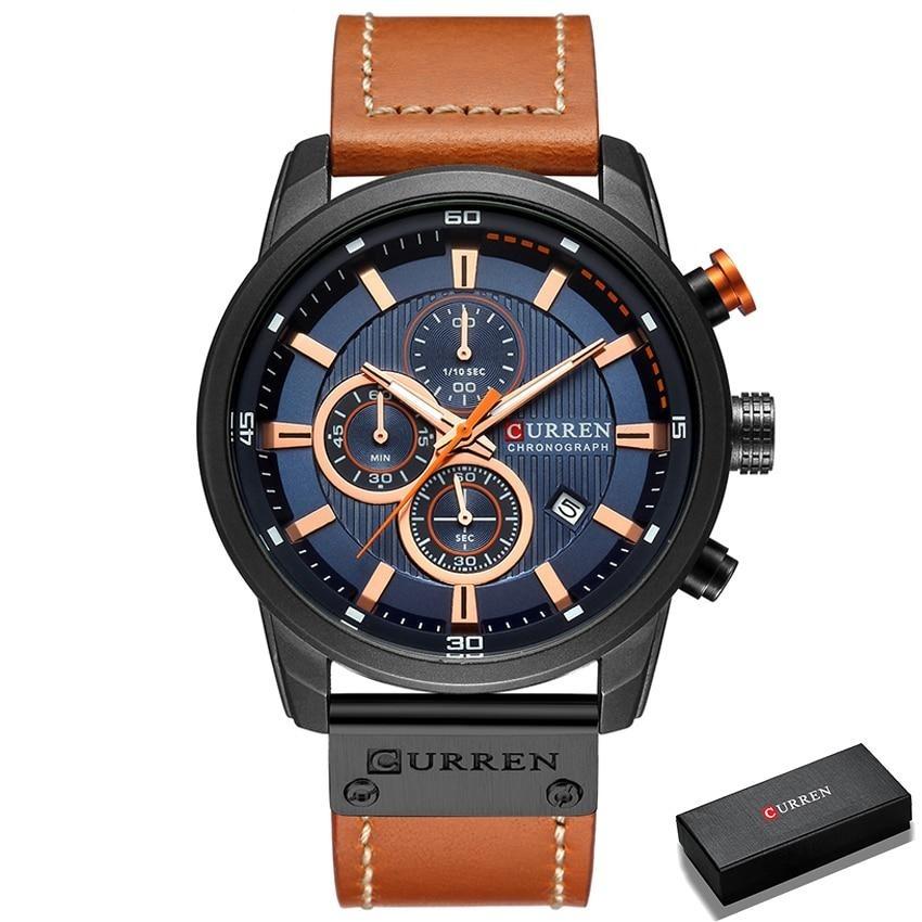 CURREN Chronograaf Herenhorloge