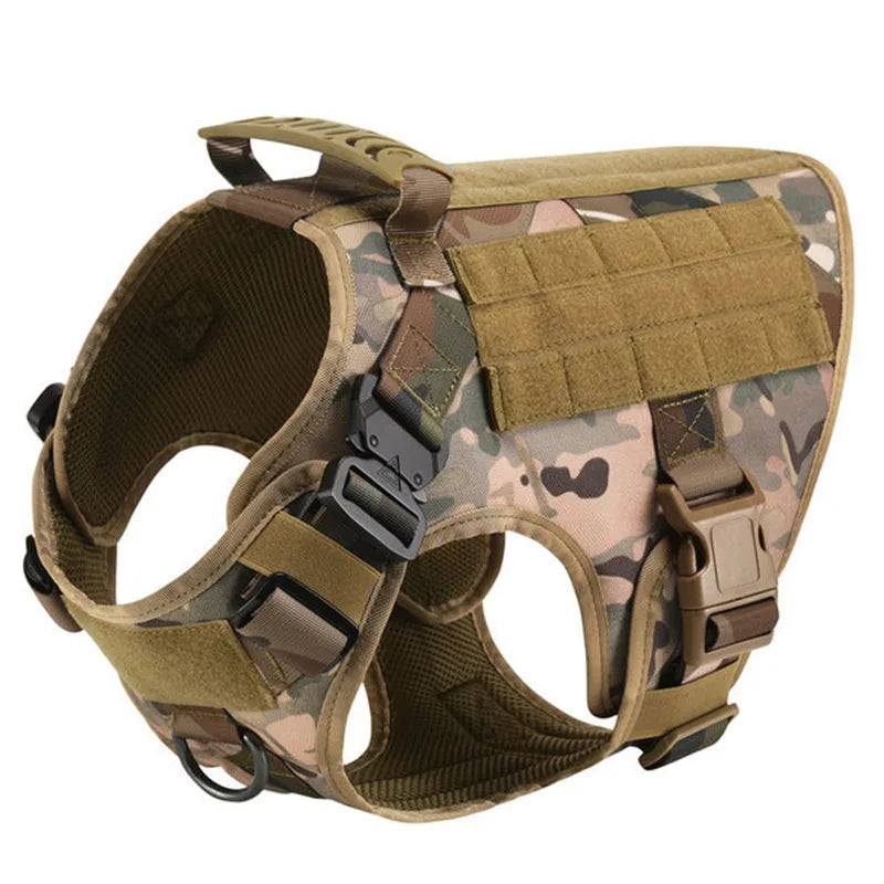 Guardpaw Tactische Hondenharnas met Handgreep - Duurzaam, Verstelbaar, Leash Set