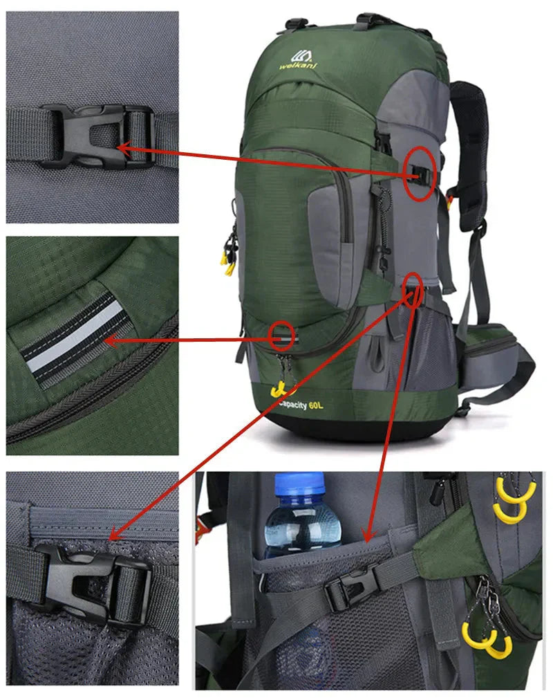 60L Backpack - Waterdicht